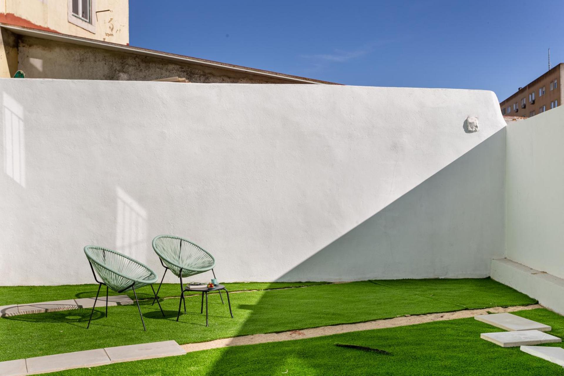 Ajuda Charm Apartment With Garden Lisboa Ngoại thất bức ảnh